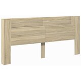 Ormarić za uzglavlje LED boja hrasta sonome 220x16,5x103,5 cm | shoptok.hr