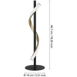 Eglo 902137 - LED prigušiva stona lampa CONAPRATO LED/8,8W/230V crna/zlatna | Eponuda.com
