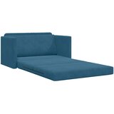 Krevet na razvlačenje Plava 124 x 71 x 78 cm Baršun | Eponuda.com