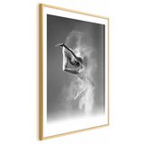  Plakat - Ballerina 40x60 Zlatni okvir s margom | shoptok.hr