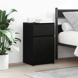 vidaXL Noćni ormarići 2 kom crni 39x35x65 cm konstruirano drvo Cijene