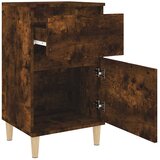  Noćni ormarići 2 kom boja dimljenog hrasta 40x35x70 cm | shoptok.hr