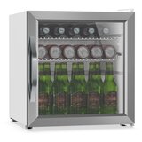 Klarstein Beersafe hladilnik za pijačo s steklenimi vrati | 44 x 48 cm | Notranja LED osvetlitev | Shoptok.si