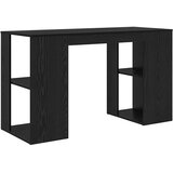  Stol s policom Crni hrast 130 x 50.5 x 75 cm Konstruirano drvo | Eponuda.com