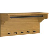  Zidna vješalica za kapute SANDNES 87x30x42 cm puno drvo bor | shoptok.hr