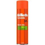 Gillette Fusion Sensitive Shave Gel gel za britje 200 ml za moške Cene
