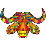 IZMAEL Lesene puzzle - Bull / S | Shoptok.si
