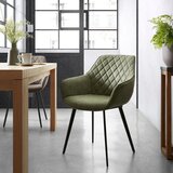 Kave Home Kaki zelene blagovaonske stolice u setu 2 kom od umjetne kože Amira – | shoptok.hr
