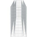  Visoka greda gabion pocinkano jeklo 360x50x100 cm | Shoptok.si