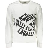 Cavalli Class SWEATSHIRT WITHOUT ZIP MEN WHITE | Shoptok.si