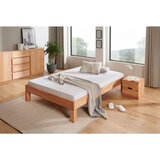 MID.YOU FUTONSKA POSTELJA 140 cm x 220 cm , les bukev (jedrovina) | Shoptok.si