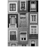  Slika - Patterned Windows (1 Part) Vertical 80x120 Premium Print | shoptok.hr