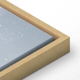  Slika - Astral Calm: Stars Scattered Over Delicate Clouds 120x80 U prirodnom drvenom okviru | shoptok.hr