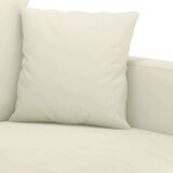  2-dijelni set sofa s jastucima krem baršunasti | shoptok.hr