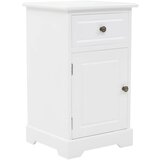 vidaXL Nočna omarica MDF in borovina 35x32x59 cm, (20624303) Cene