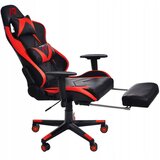 Aragon Gaming stol z oporo za noge - črno-rdeč, (22025195) | Shoptok.si