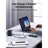 Ugreen 2v1 dvojni USB-C polnilni kabel s 100W | Shoptok.si