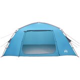  Kabinski šator s krovom Plava 400 x 210 x 180 cm Poliester | shoptok.hr