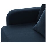 Micadoni Tamno plava sklopiva/s prostorom za odlaganje sofa 231 cm Elen – | shoptok.hr