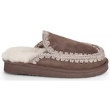 Mou ESKIMO SLIPPER SUEDE Smeđa | shoptok.hr