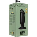 BUTTR AH-1 - prisesalni analni dildo (črna) | Shoptok.si