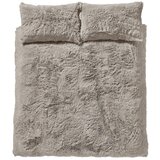 Catherine Lansfield Smeđa posteljina za krevet za jednu osobu od mikropliša 135x200 cm Cuddly – Cijene