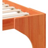  Krevet s daskama s pohranom Smeđa 120 x 190 cm Masivna borovina | shoptok.hr