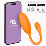 INTOYOU App Series Logan Vibrating Egg with App Orange