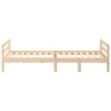  Posteljni okvir 75x190 cm trdna borovina, (20650869) | Shoptok.si