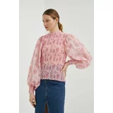 Bruuns Bazaar Bluza za žene, boja: ružičasta, s uzorkom