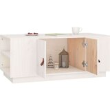  Stolić za kavu bijeli 100 x 50 x 41 cm od masivne borovine | shoptok.hr