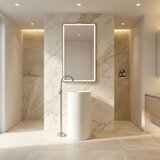 REA Bath Lungo Brush Nickel talna armatura za umivalnik | Shoptok.si
