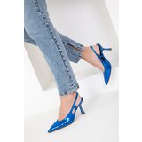 Soho Women's Saxe Blue Classic Heeled Shoes 18820 Cene