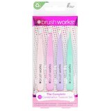 Brushworks kombinovani set pinceta - pastelni 4