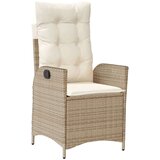  9-dijelni vrtni blagovaonski set od poliratana s jastucima bež | shoptok.hr