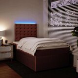 vidaXL Krevet s oprugama i madracem ružičasti 120 x 190 cm baršunasti | shoptok.hr