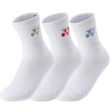 Yonex Sportske čarape, 3 para, Bele | Eponuda.com