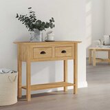  Konzolna stolica s ladicama BODO Medeno smeđa 91 x 34.7 x 74 cm | Eponuda.com