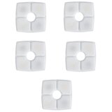 INF Nadomestni filter za fontano za hišne živali - kvadratna oblika rože, 12,6 cm (5 kosov), (5000124336) | Shoptok.si