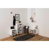 MID.YOU NOČNA OMARICA, modra, rjava, siva, večbarvno, bela | Shoptok.si