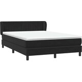 Box spring krevet s madracem crni 160x210 cm baršunasti | Eponuda.com