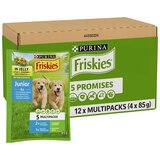 Moksi junior – piletina i grašak u želeu 12×4x85 g, kompletna hrana za štence Cene