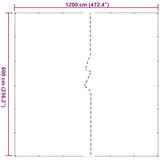  Pokrov za biljke *Transparent*an 6 x 12 m PE | shoptok.hr