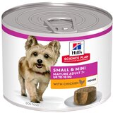 HILL'S SCIENCE Plan Mature Small & Mini Mousse - piščanec (12 x 200 g) | shoptok.hr