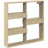 Maison Chic Stenska omarica - Zidna omarica sonoma hrast 80x15x80 cm inženirski les iu1295, (22063570) | Shoptok.si