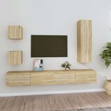  5-dijelni set TV ormarića boja hrasta sonome konstruirano drvo | shoptok.hr