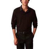 Calvin Klein Jeans Polo majice dolgi rokavi LV040EM909 Črna Cene