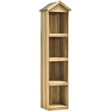 vidaXL Vrtna lopa za orodje 36x36x163 cm impregnirana borovina, (20958853) Cene