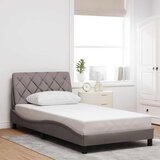  Okvir kreveta s LED-om bez madraca 100 x 200 cm od tkanine | shoptok.hr