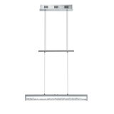 Eglo cardito 1 visilica/1, led, 1x24w, dužina 700, alu/krom, bijela prozirna | shoptok.hr